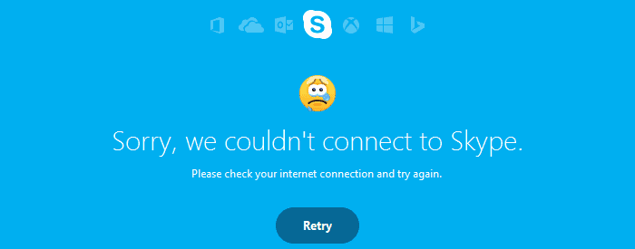 Sorry, we couldn't connect to skype. Please check your internet connection and try again