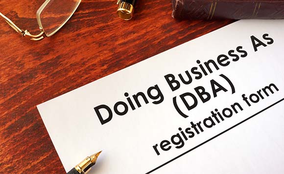 fictitious business name DBA