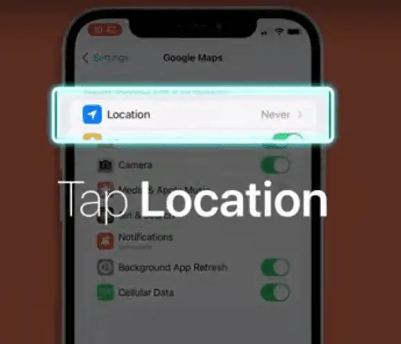 find your iphone using Google maps Location Timeline - Tap Location