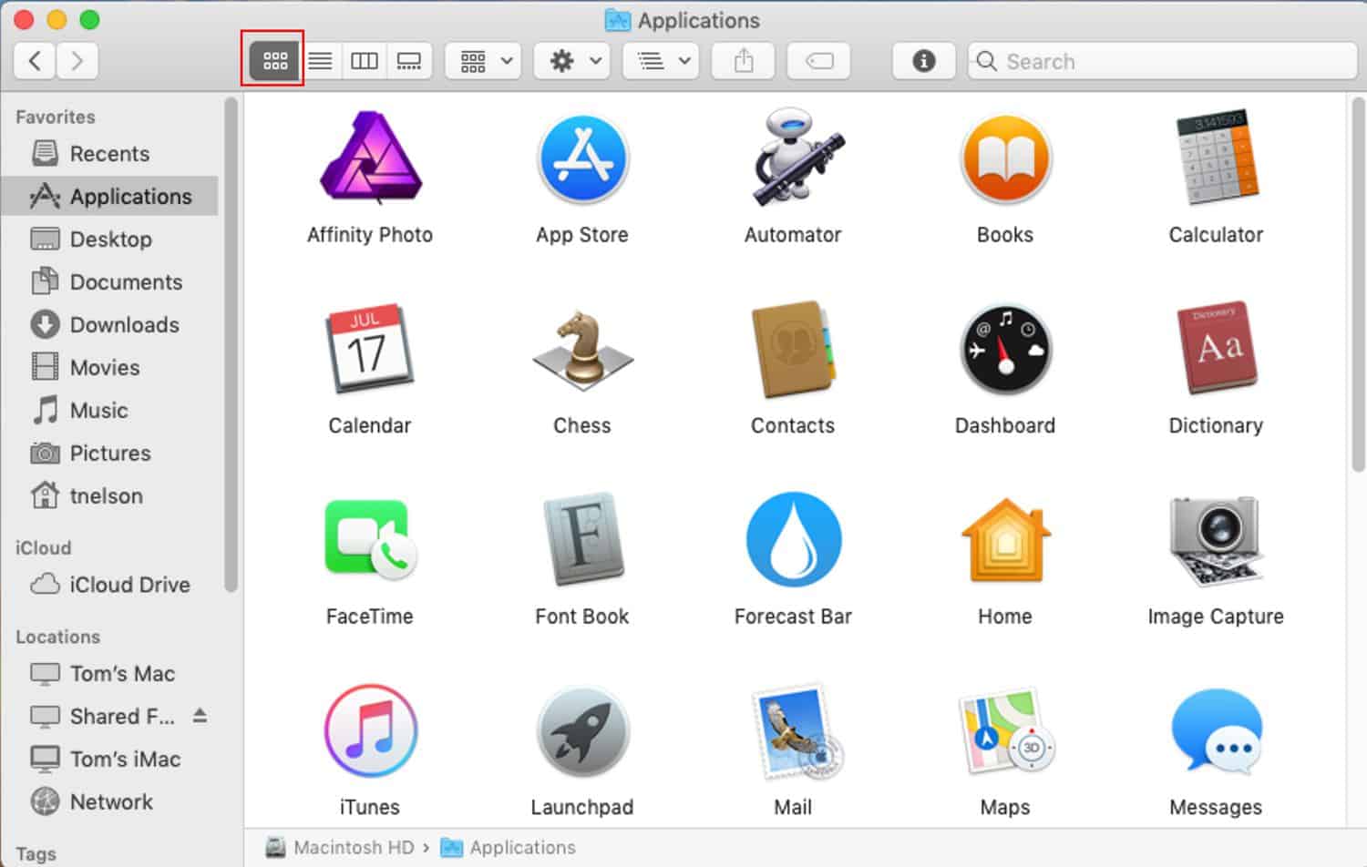 use Finder on Mac