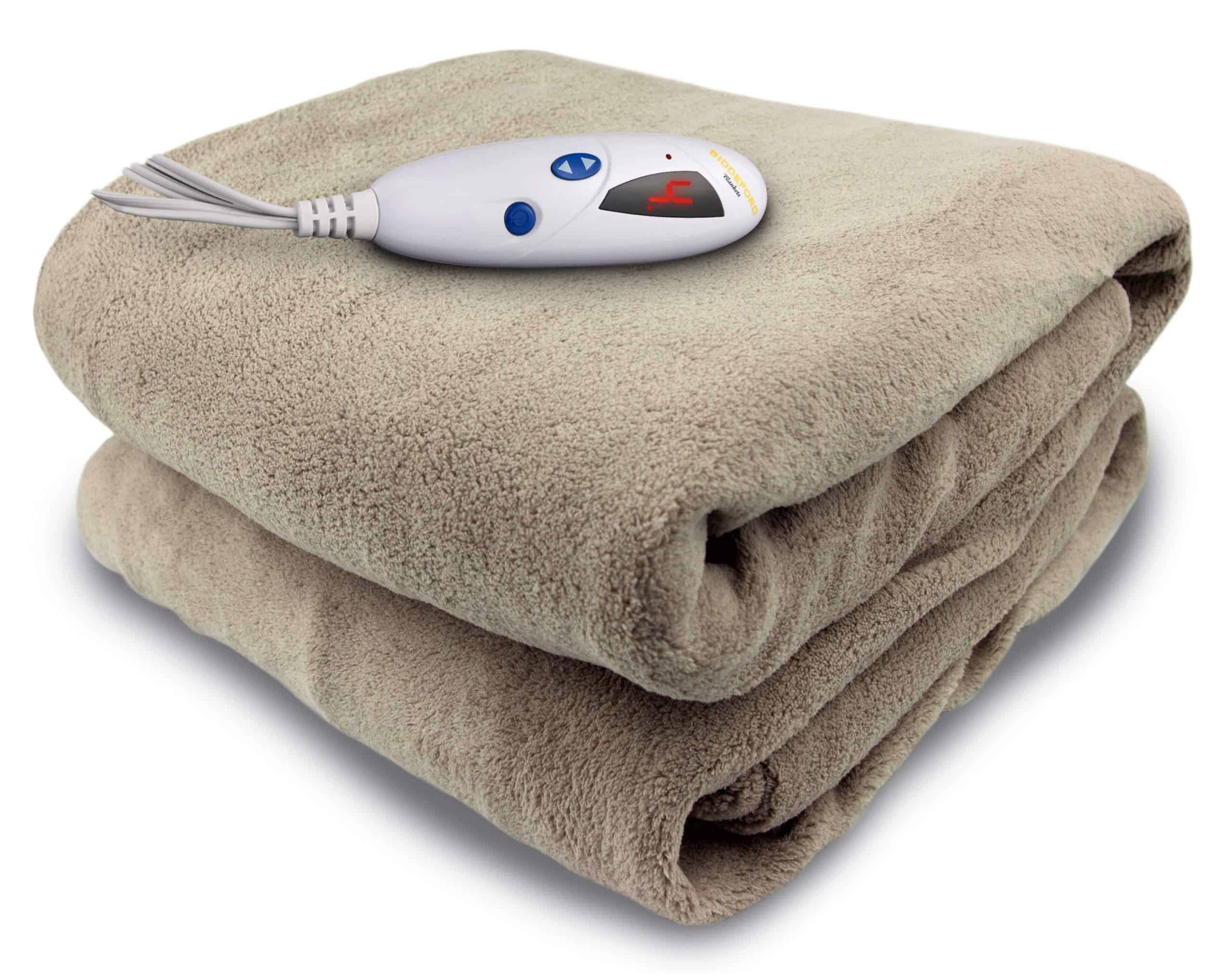 biddeford heated mattress pad manual