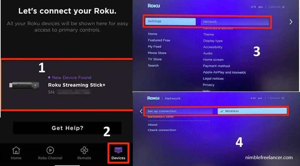How to connect your Roku device to Wi-Fi without a remote using the Roku app