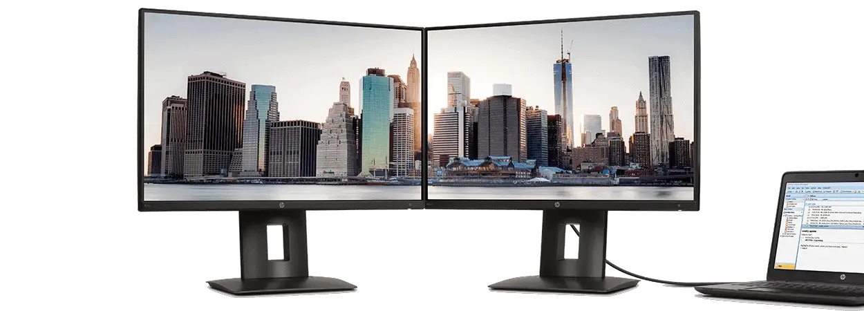 Dual monitors