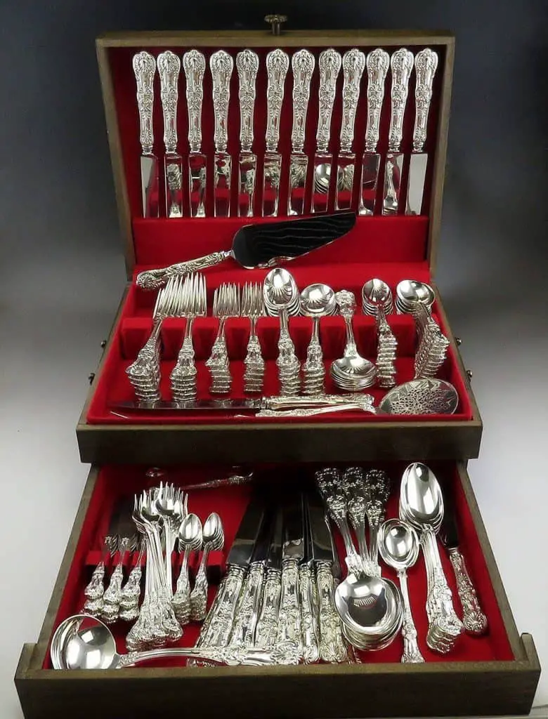 silver box - sterling silverware value