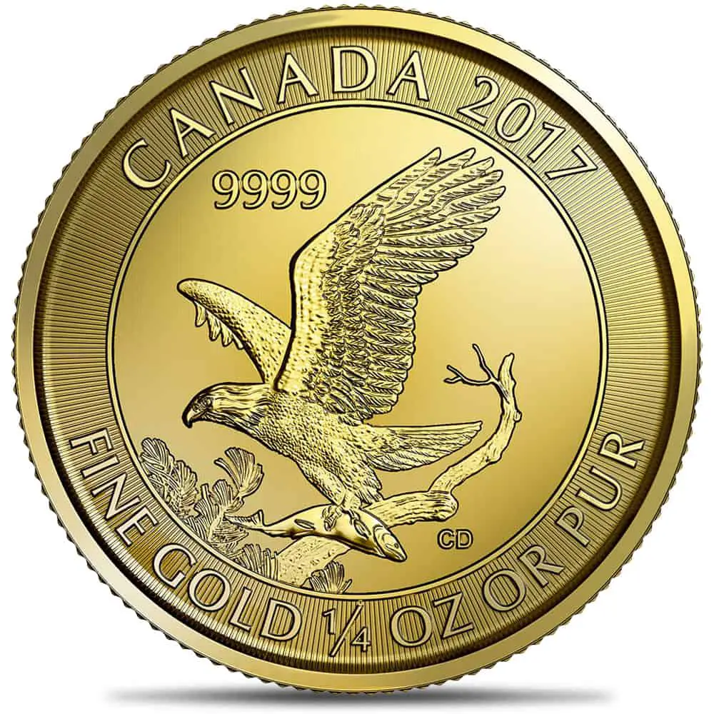 Royal Canadian Mint gold 2017 Canadian Eagle