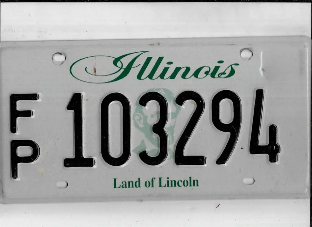 fp illinois license plate