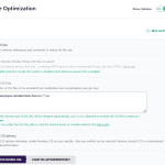 wp rocket file optimization