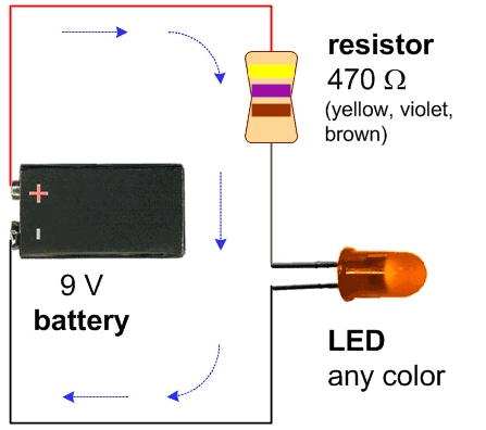 9v battery circuit