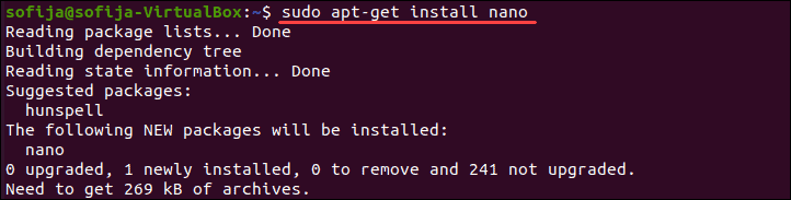 apt-get command line in Linux