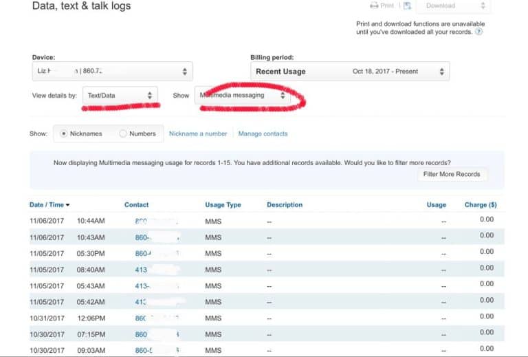 How do you Get Cell Phone Text Message Records from AT&T? Nimble