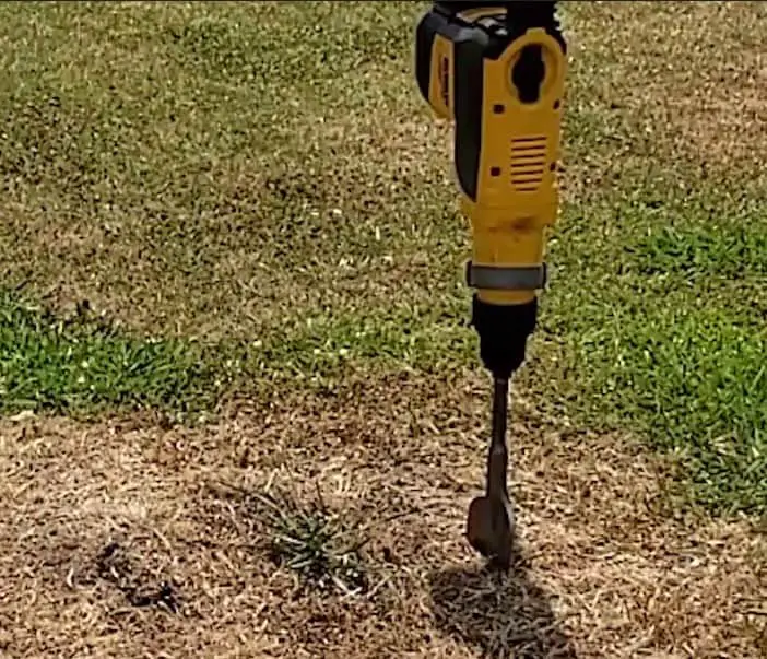 hammer drill for frozen ground