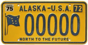 alaska old north future plate