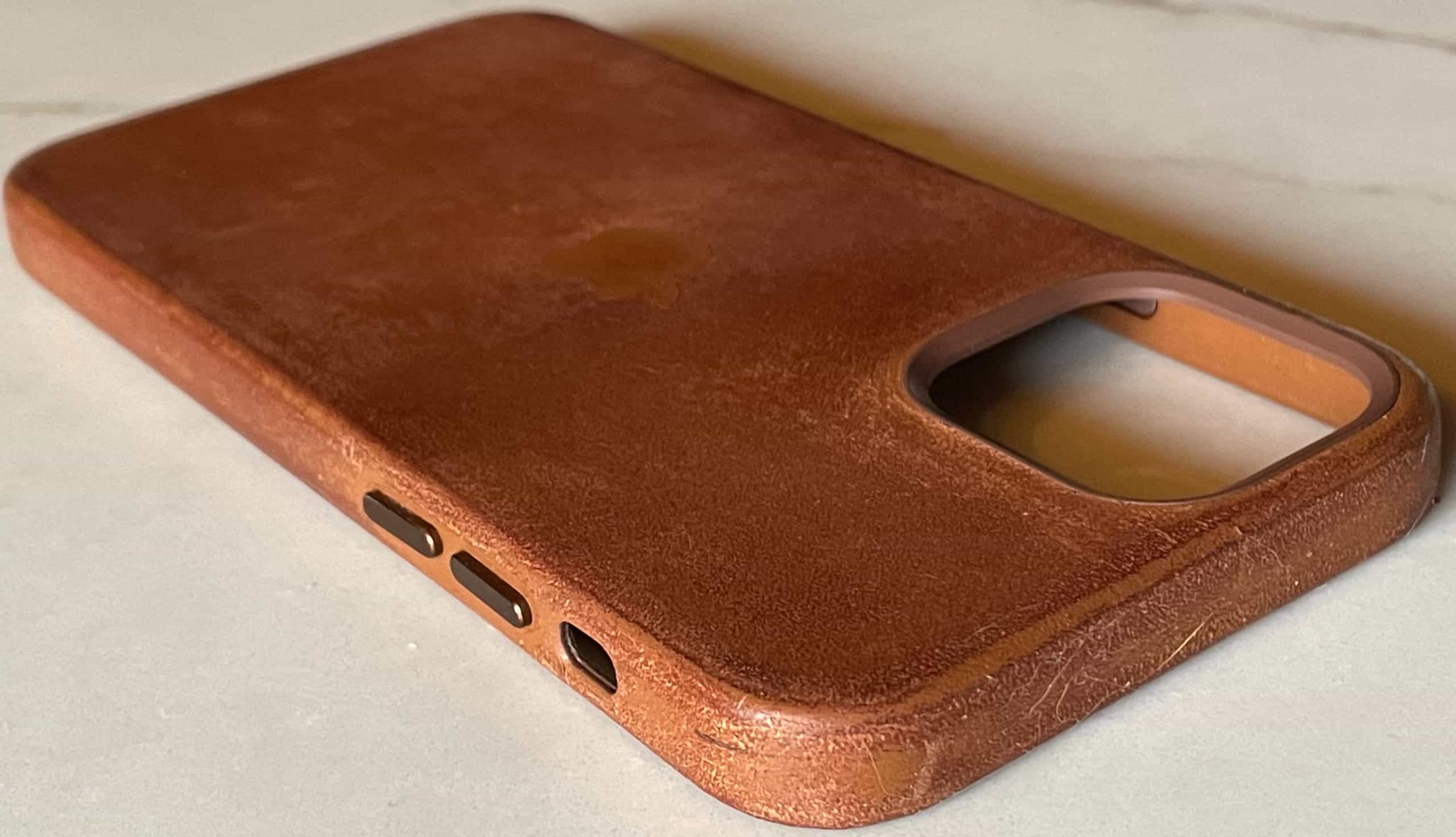 eather apple case after 5 years use